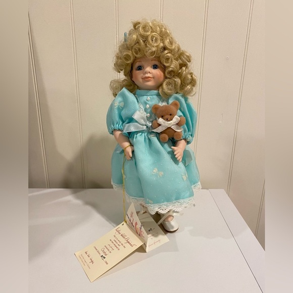 Victoria ashlea originals Other - Victoria Ashlea Originals Collector Porcelain Doll Susan on Display Stand